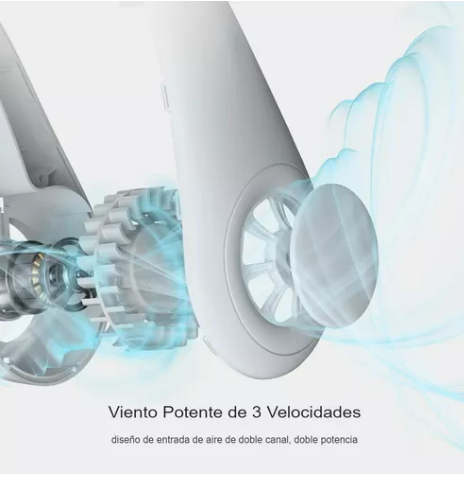 Ventilador Portatil Pro-Silver 3.0