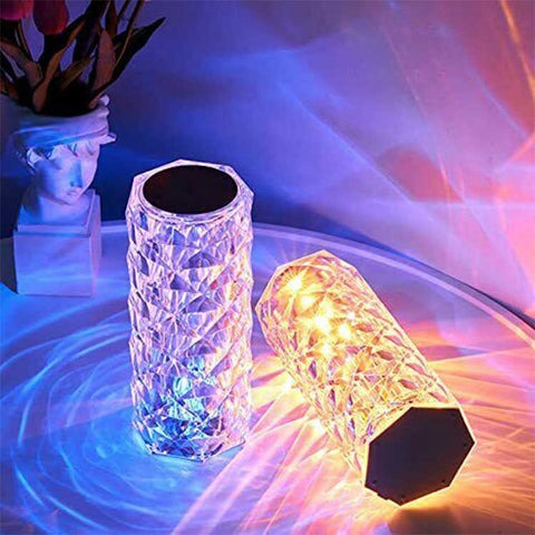 Parlante- Lámpara de Cristal LED